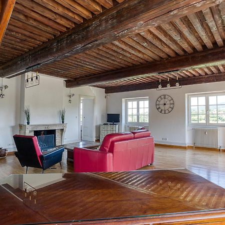 Sejourner Au Chateau De La Roue Grand Appartement Lissieu Esterno foto