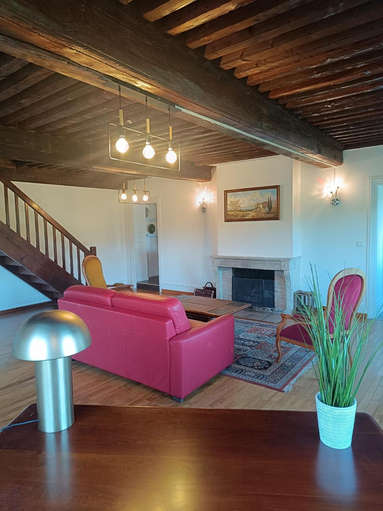 Sejourner Au Chateau De La Roue Grand Appartement Lissieu Esterno foto
